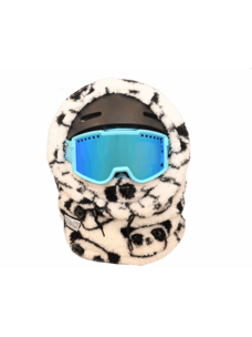 MDXONE Kids' Over The Helmet Balaclava Soft Plush | Pandas
