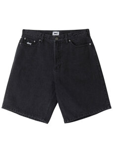 Obey Obey Bigwig Baggy Denim Short | Faded Black
