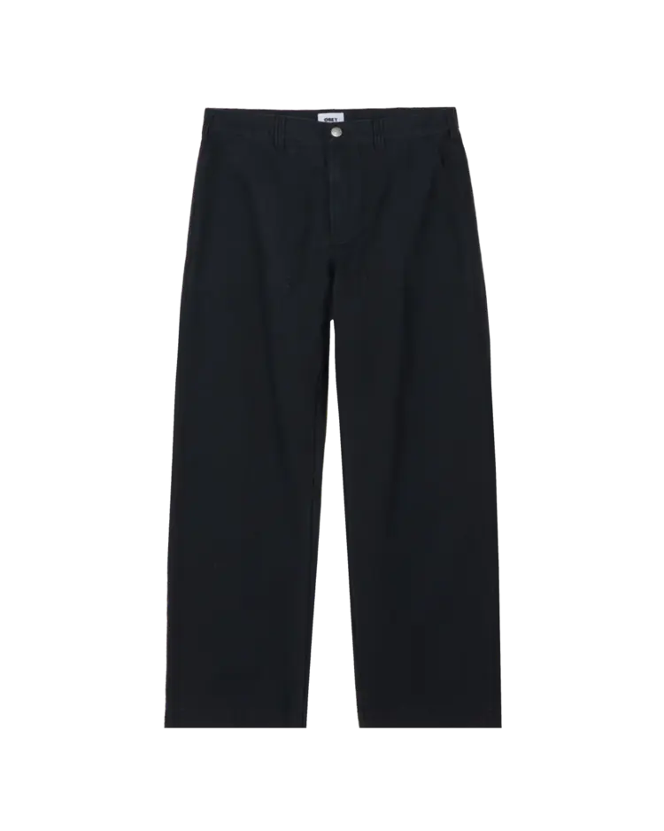 Obey Bigwig Baggy Utility Pant | Anthracite Faded Wash