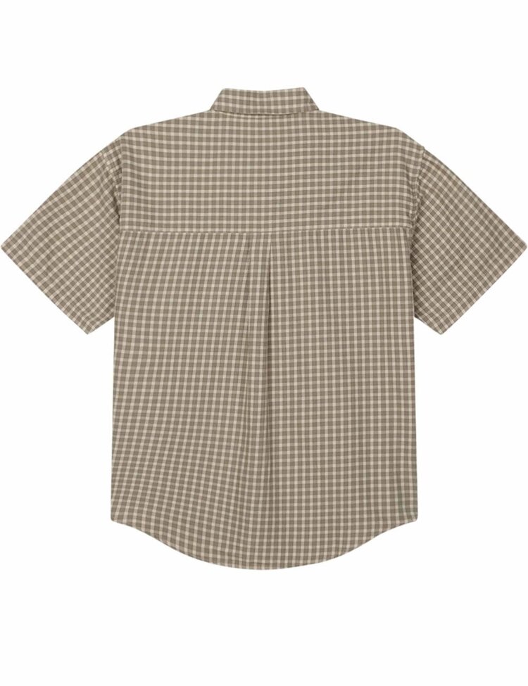 Obey Bigwig Otis Short Sleeve Shirt | Birch Faded Wash