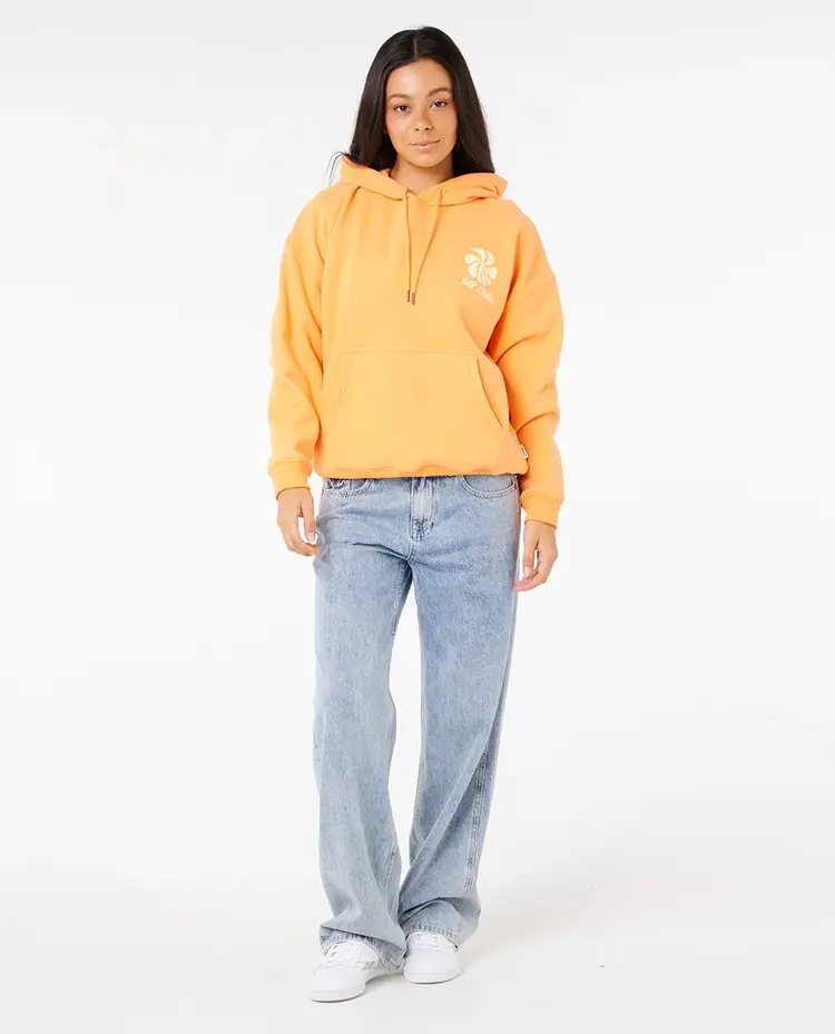 Rip Curl Shore Break  Hood-Girl | Dusty Orange