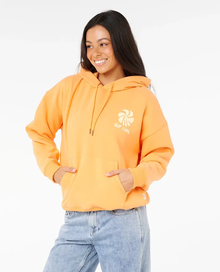 Rip Curl Shore Break  Hood-Girl | Dusty Orange