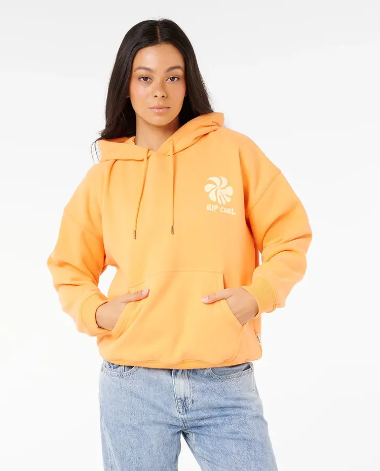 Rip Curl Shore Break  Hood-Girl | Dusty Orange