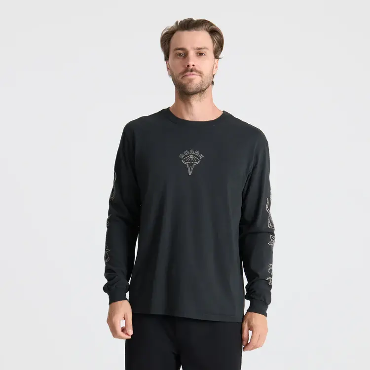 Roark Roark Gaucho Icons Large Sleeve Tee | Black