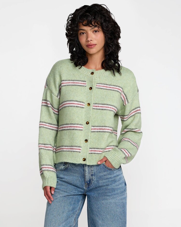 RVCA Rvca Women's Juno Cardigan Design | Sage Green