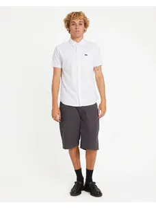 RVCA RVCA That'll Do Stretch Stretch Collection Short Sleeve Shirt | White