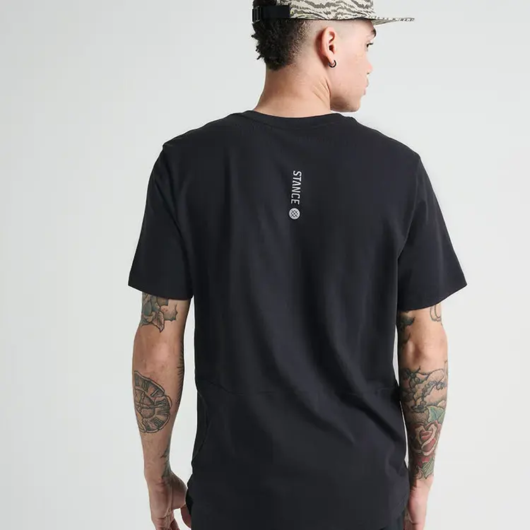 Stance Stance Fragment Perf ormance Mens Short Sleeve | Black