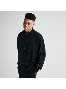 Stance Shelter 1/2 Zip Crewneck | Black