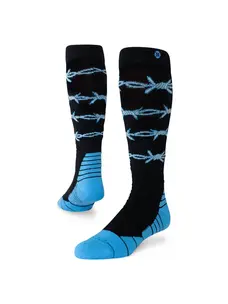 Stance Men's Barbed Wire Mid Poly Snow Sock | Blue