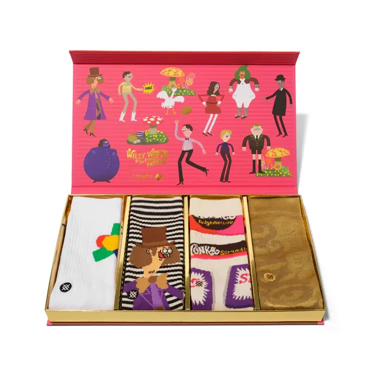 Stance Stance Willy Wonka by Jay Howell Socks Box Set | Multi