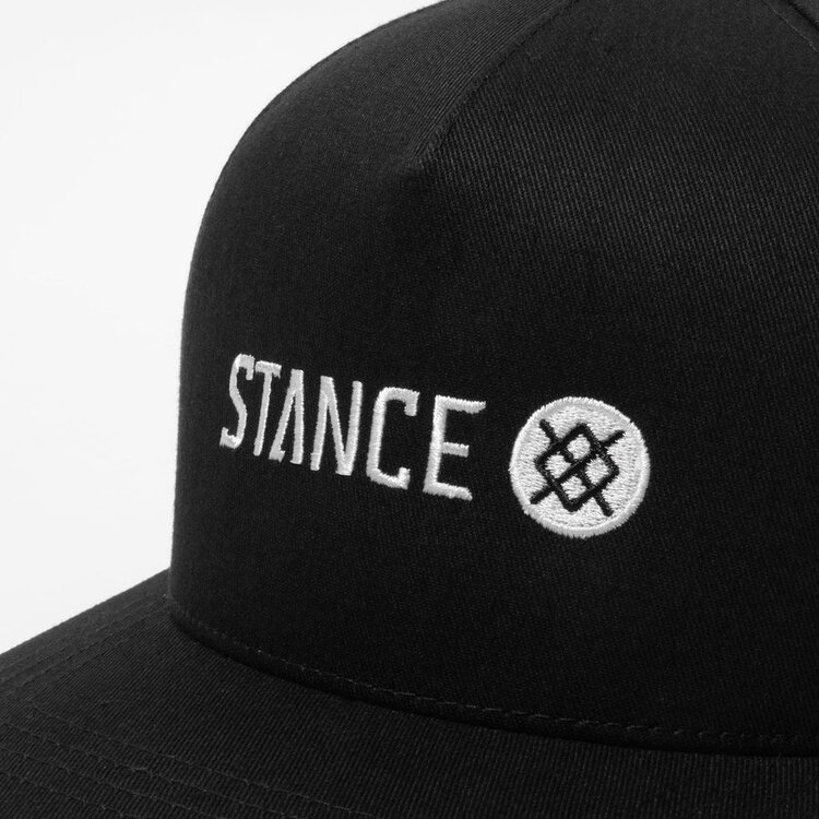 Stance Icon Snapback with Butter Blend Hat | Black