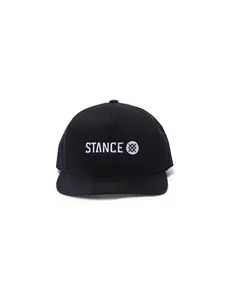 Stance Icon Snapback with Butter Blend Hat | Black