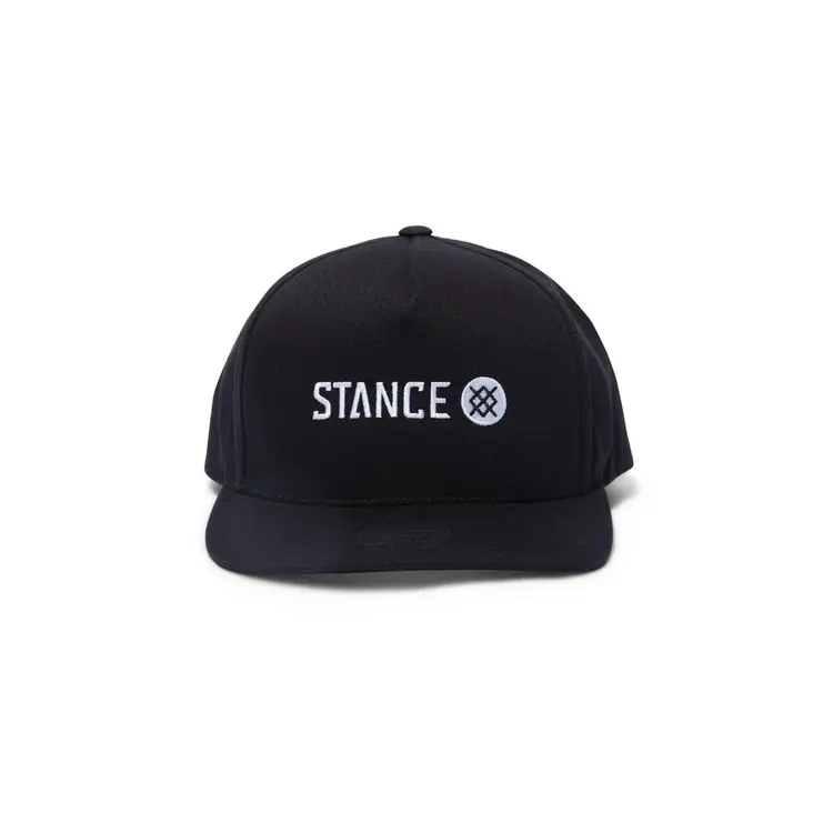 Stance Icon Snapback with Butter Blend Hat | Black