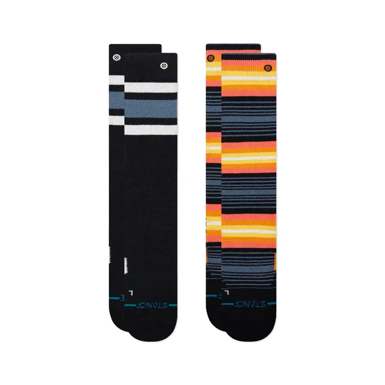 Stance Kids' Boyd Mid Poly 2Pk Snow Socsk Snowboard Socks | Sea blue