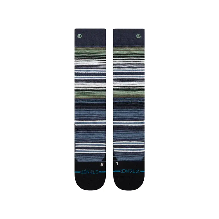 Stance Kids' Curren Mid Wool Snow Socks | Sea blue