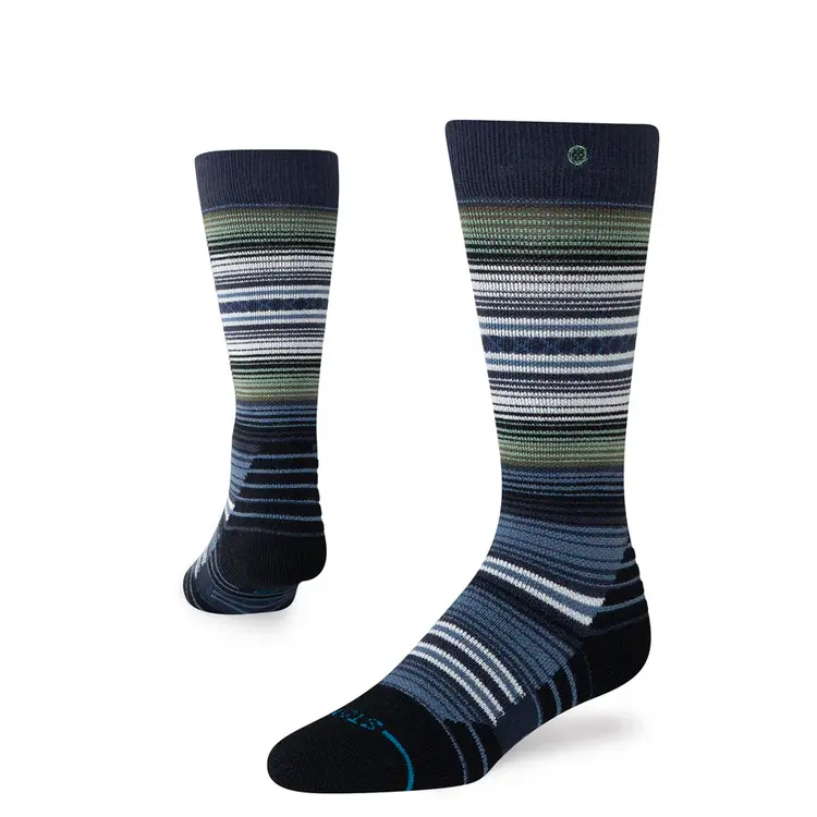 Stance Kids' Curren Mid Wool Snow Socks | Sea blue