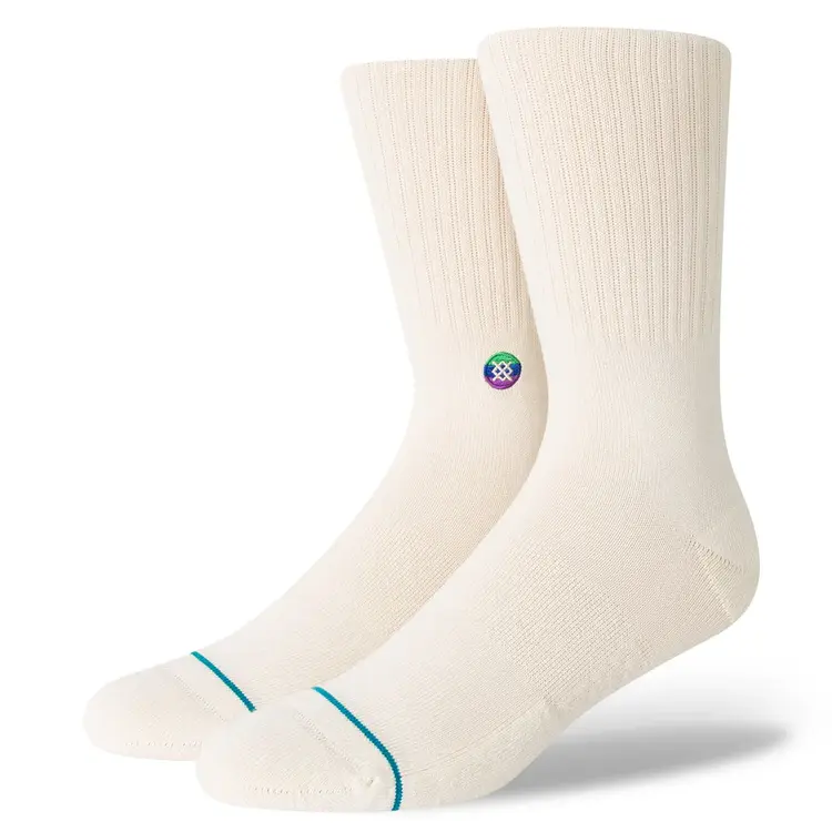 Stance Stance Love Crew Socks | White