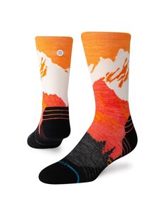 Stance Stance Run Out Of Range Light Wool Crew | Orange