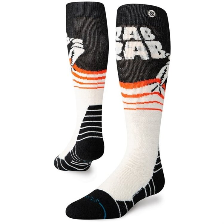 Stance Snow Crab Grab Snowboard Socks | Cream