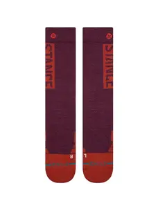 Stance OG Mid Wool Snowboard Socks | Wine