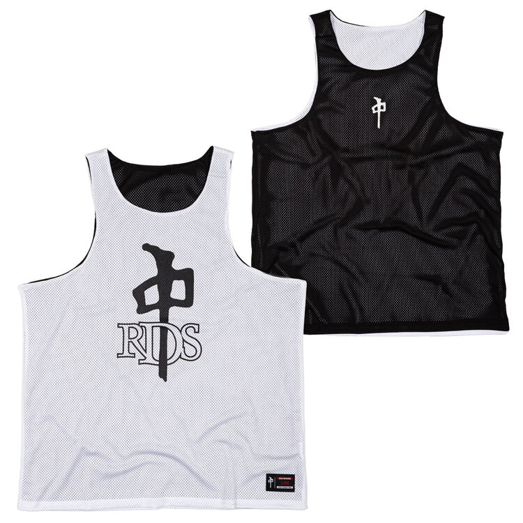 RDS RDS MESH TANK OG REVERSIBLE WHT/BLK