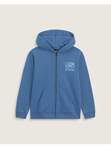 Vans Boys Rippled Full Zip | True Navy