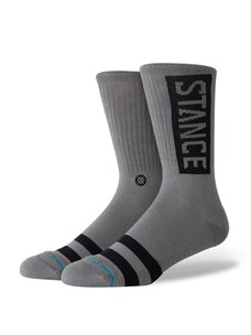 Stance STP OG Crew Socks | Graphite