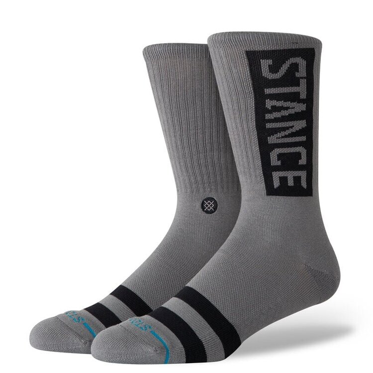 Stance STP OG Crew Socks | Graphite