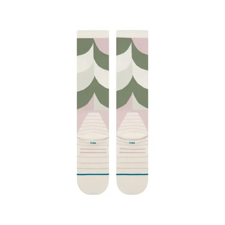 Stance Women's Geo Petals Ultralite Wool Snow Socks | Lilac