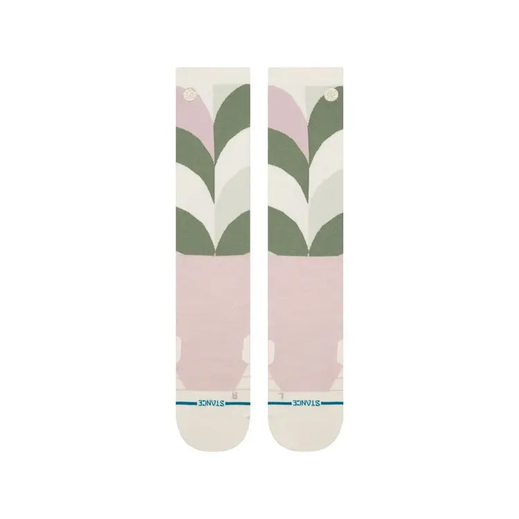 Stance Women's Geo Petals Ultralite Wool Snow Socks | Lilac