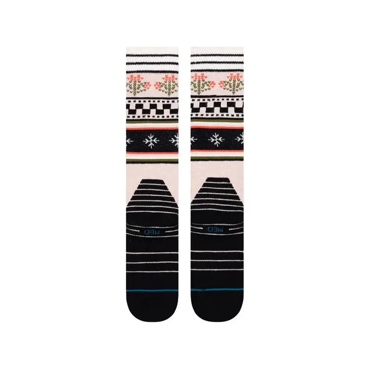 Stance Stance Womens Winter Bloom Mid Crew Snow Socks | Lilac