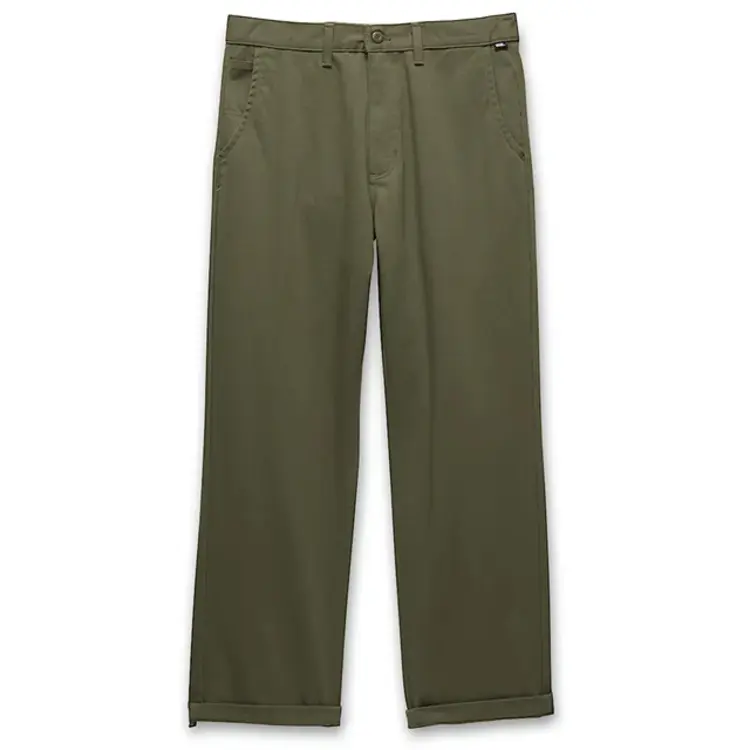 Vans Boys Authentic Chino Loose Pants | Dried Kelp Green