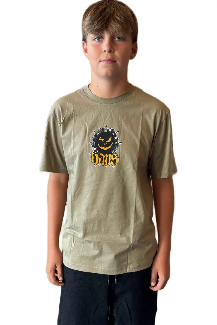 Vans Vans Big Kids Happy Spike Short Sleeve | Bay Leaf