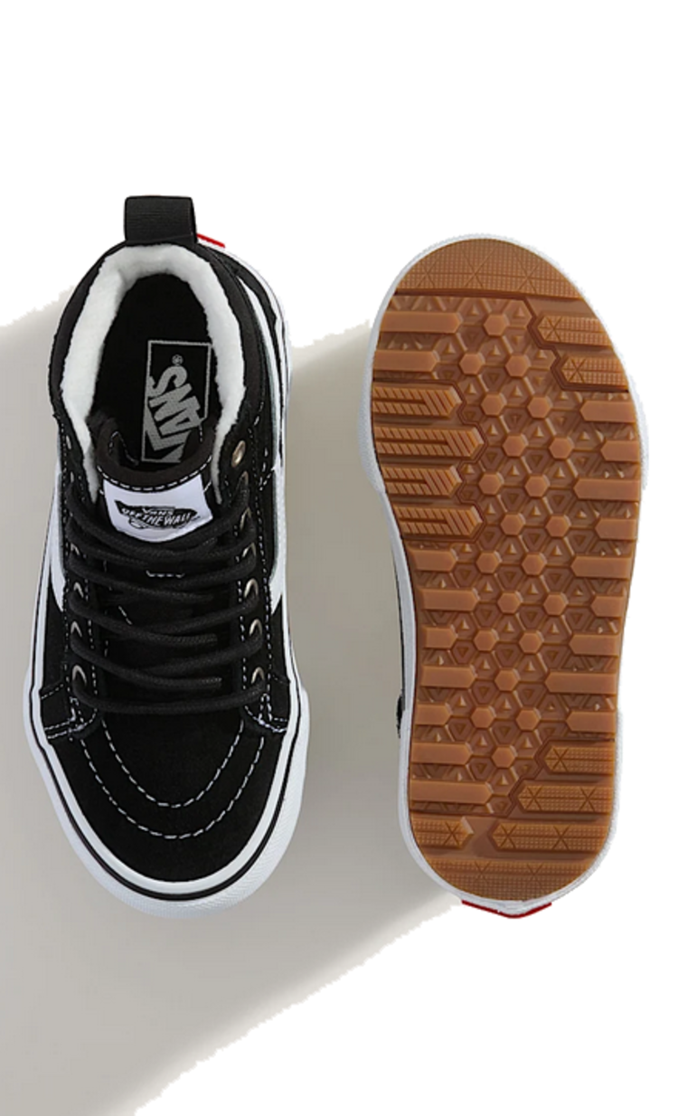 Vans Junior Mountain Edition Sk8-Hi | Black/white