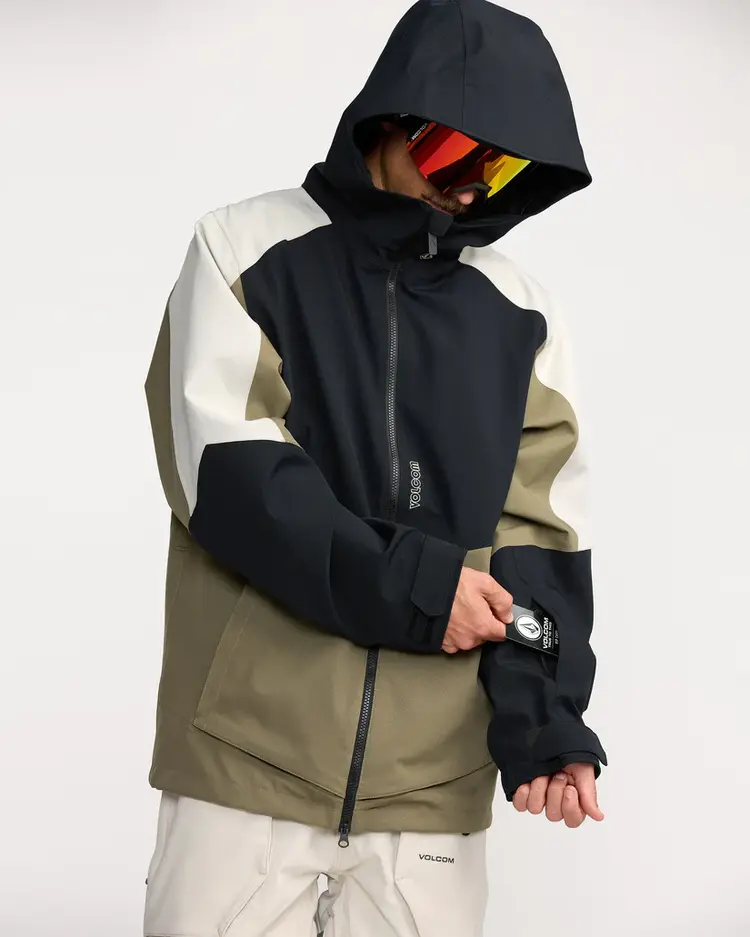 Volcom Men's Brighton Full Zip Jacket | Military