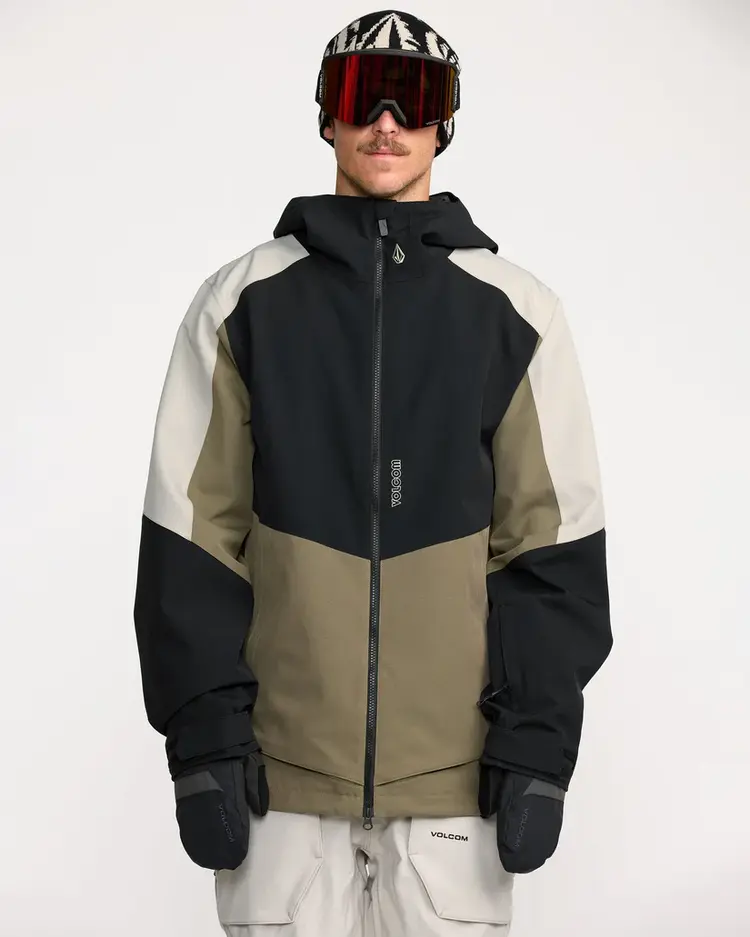 Volcom Men's Brighton Full Zip Jacket | Military