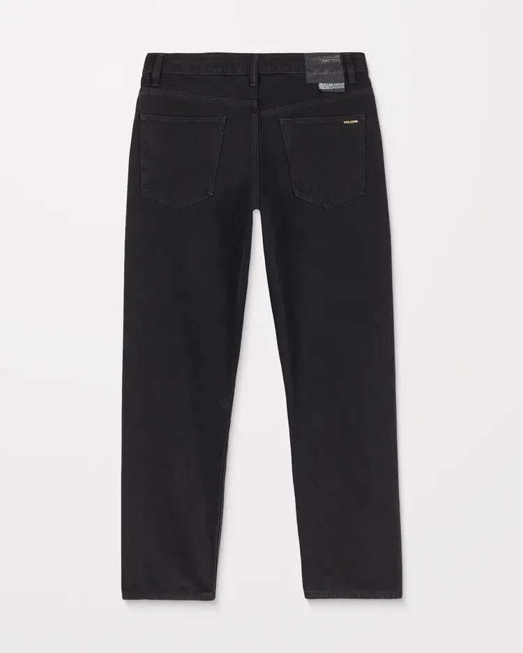 Volcom Men's Fivedown Denim Jeans | Fade To Black