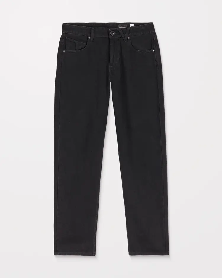 Volcom Men's Fivedown Denim Jeans | Fade To Black