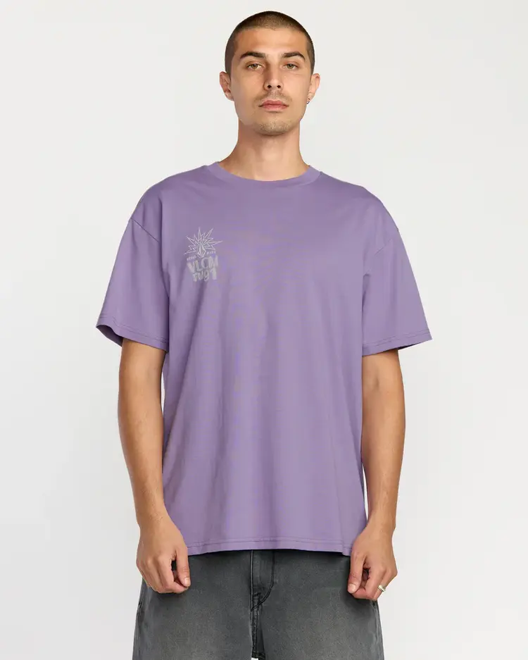 Volcom Volcom Tune In T-Shirt | Purple Ash