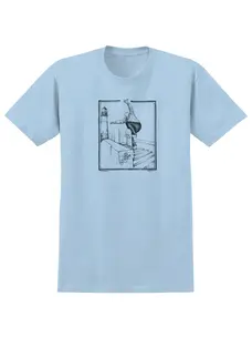 Antihero Antihero B.A. Lance Ringspun Tee | Light Blue