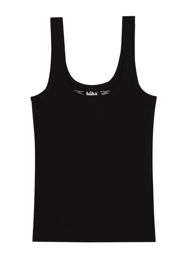 Huha Sporty Classic Tank | Black