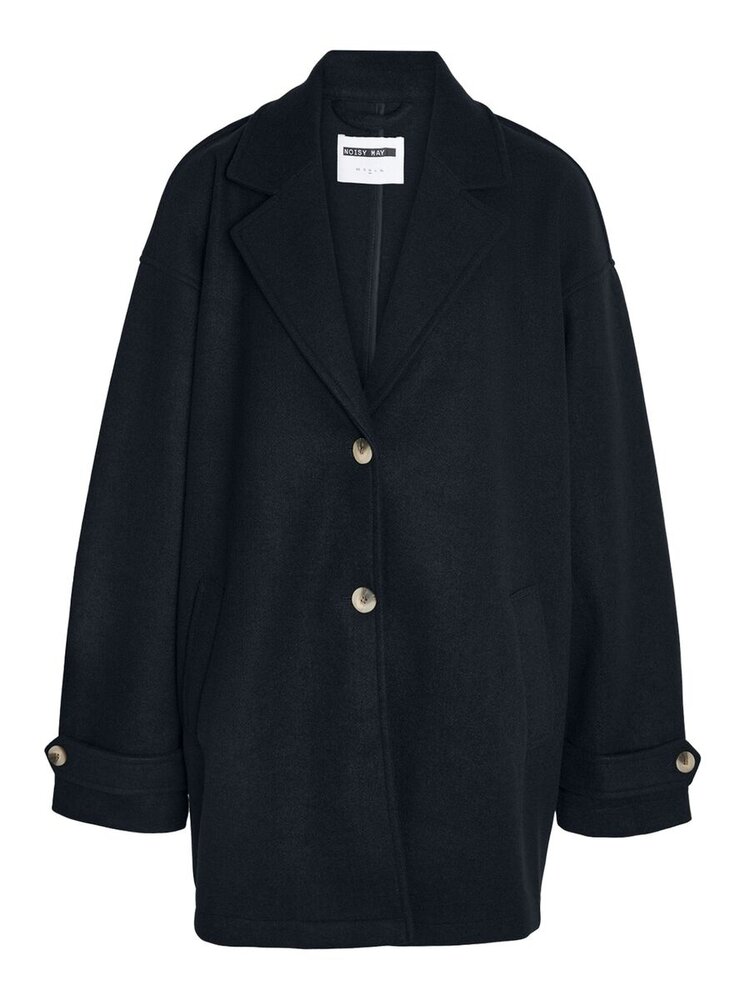 Noisy May Alicia Long Sleeve Oversize Blazer | Black