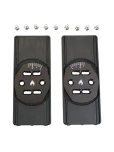 Spark Solid Board Pucks Flat | Black