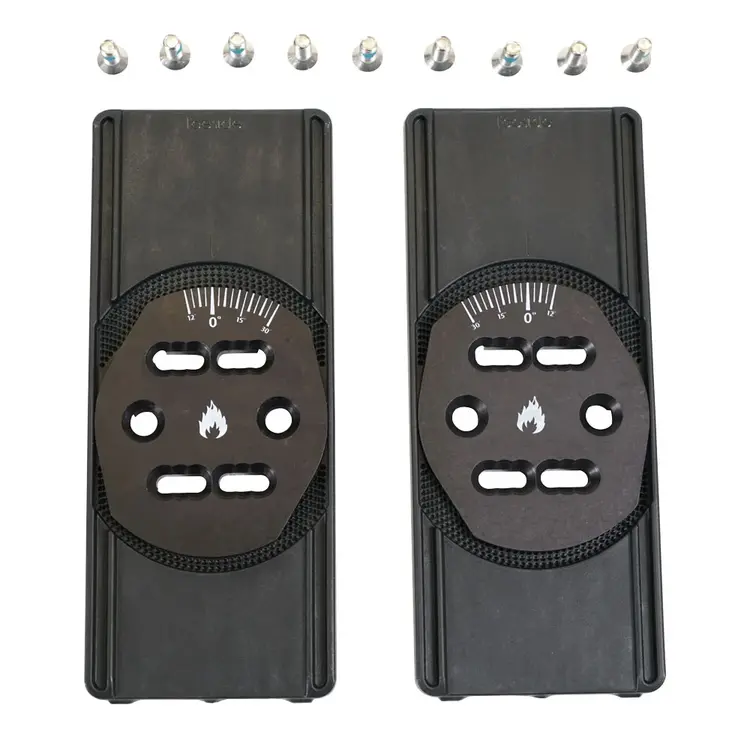 Spark Solid Board Pucks Flat | Black