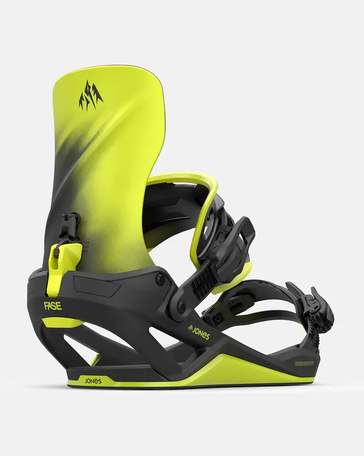 Jones Jones Mercury FASE® Snowboard Binding | Lime Art