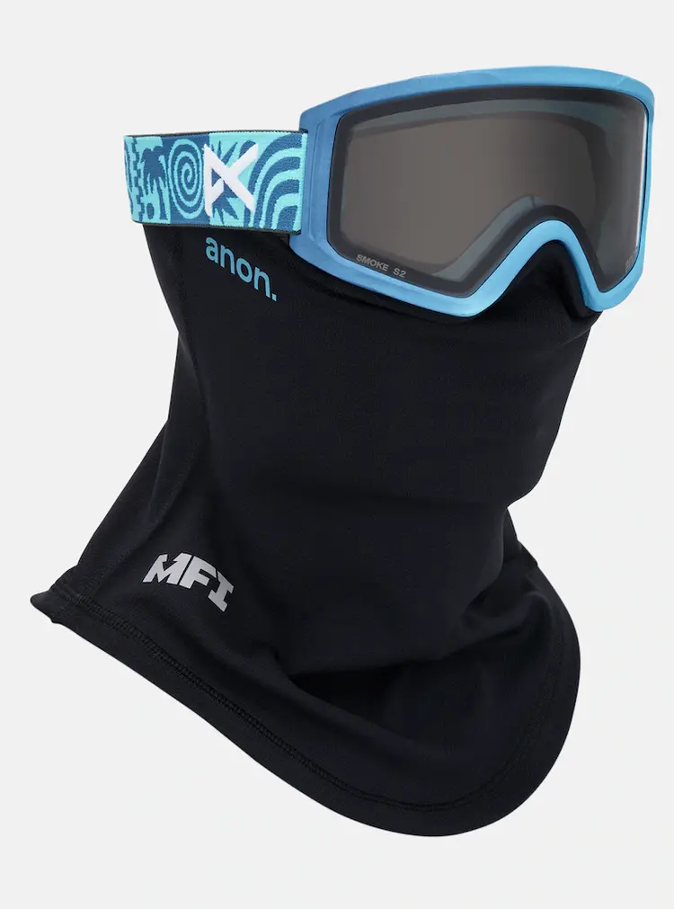 Anon Youth Tracker 2.0 Goggles + MFI Face Mask | Island Blues / Smoke