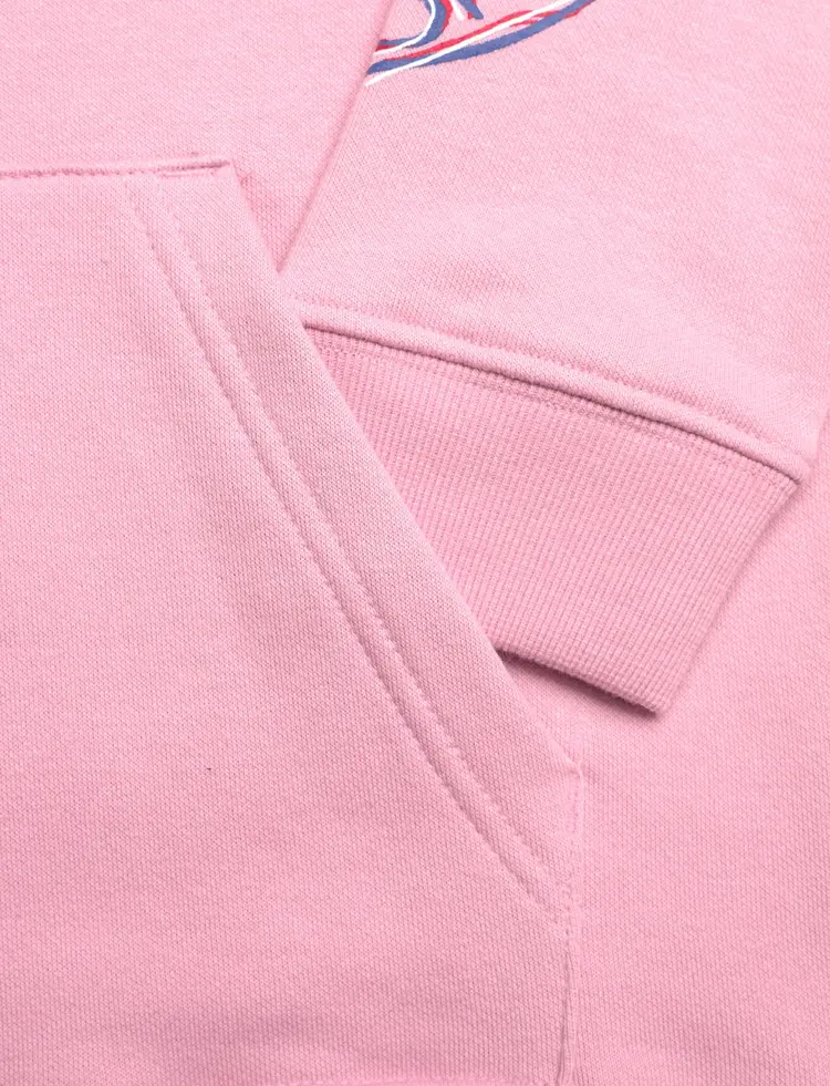 Vans Boys Scribbled Past Pullover Hoodies | Pink Dawn