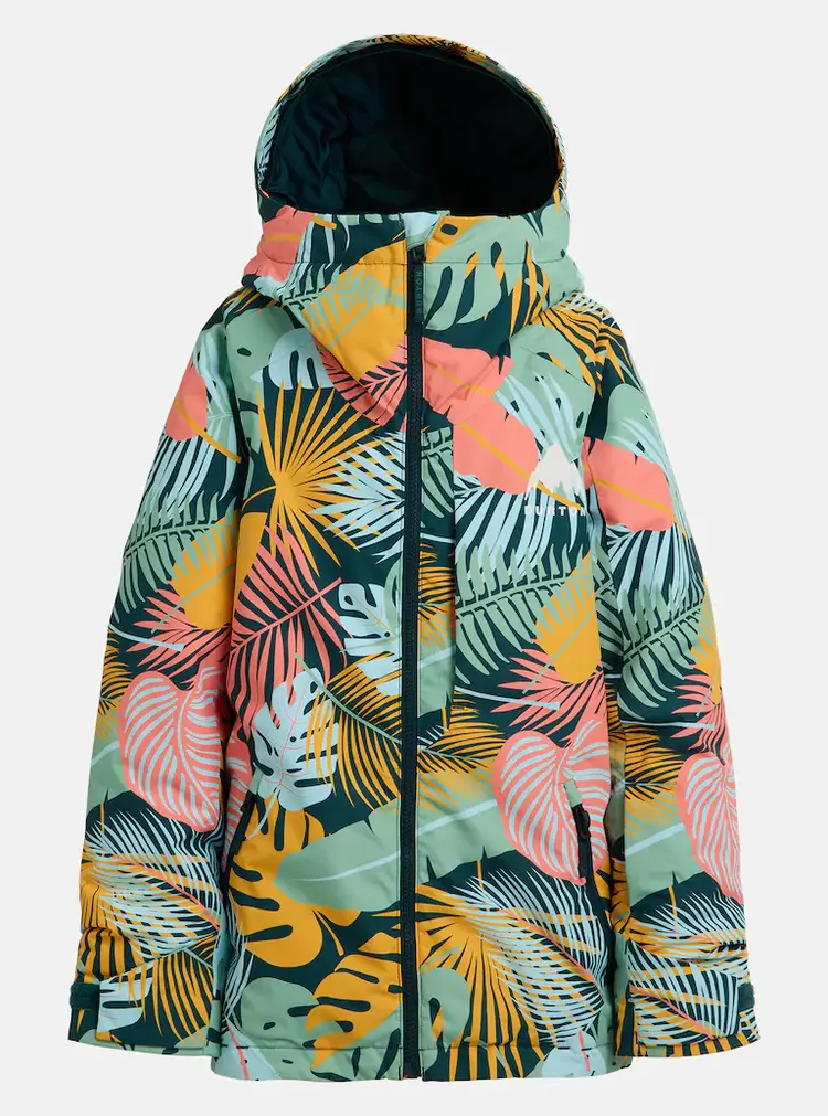 Burton Kids' Snowboard Kids' Hillslope Jacket | Multicolor Oversized Tropical