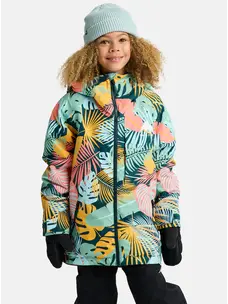 Burton Kids' Snowboard Kids' Hillslope Jacket | Multicolor Oversized Tropical