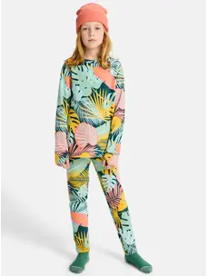 Burton Burton Kids Fleece Base Layer Set | Oversized Tropical